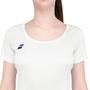 Imagem de Camiseta Babolat Play Cap Sleeve Top Branca e Azul