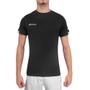 Imagem de Camiseta Babolat Play Neck Tee Preta e Branca