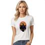 Imagem de Camiseta Baby Look Abutre sunset art