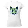 Imagem de Camiseta Baby Look Alien Cat Gato Alienígena