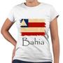 Imagem de Camiseta Baby Look Bahia Bandeira Estado Brasil