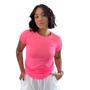 Imagem de Camiseta Baby Look Blusa Feminina Academia Fitness