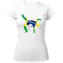 Imagem de Camiseta Baby Look Capoeira luta Brasil golpe