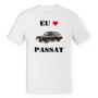 Imagem de Camiseta Baby Look Divertida Eu amo Passat