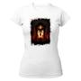 Imagem de Camiseta Baby Look Divertida Portal do inferno 8