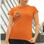 Imagem de Camiseta Baby Look Feminina Camisa Estampada Lua T-shirt Plus Size Manga Curta