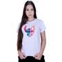 Imagem de Camiseta Baby Look Feminina Lilo and Angel Love