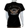 Imagem de Camiseta Baby Look Gola V Mondo Moto Viva Em Movimento M