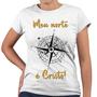 Imagem de Camiseta Baby Look Meu Norte É Cristo Religiosa