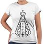 Imagem de Camiseta Baby Look Nossa Senhora Aparecida Silhueta