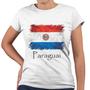 Imagem de Camiseta Baby Look Paraguai Bandeira País