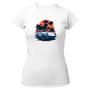 Imagem de Camiseta Baby Look Porsche Branco Sunset