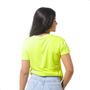 Imagem de Camiseta Baby Look Viscolycra Básica Lisa Leve Confortável 
