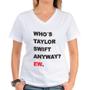 Imagem de Camiseta Baby Look Whos Taylor Swift Anyway EW.