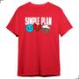 Imagem de Camiseta Banda Simple Plan David Show Brasil Addicted Turne