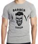 Imagem de  Camiseta  Barber Shop Blusa criança infantil juvenil adulto camisa tamanhos