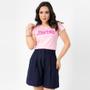 Imagem de Camiseta Barbie T-shirt Camisa Feminina Adulto 100% Algodão