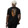 Imagem de Camiseta Basica Algodão The Dark Mode Dead Orange Abstract