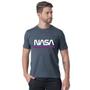 Imagem de Camiseta Básica Casual Masculina Estampa Personalizada Nasa Premium Algodão Fio Penteado 