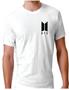 Imagem de Camiseta Básica K-pop BTS 100%Algodão