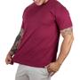 Imagem de Camiseta Básica Lisa Masculina Manga Curta Algodão Slim Fit Diversas Cores