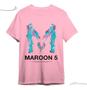 Imagem de Camiseta Basica Maroon 5 Banda Musica Pop Unissex