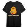 Imagem de Camiseta Basica Psicopato Memes Funny Duck Unissex