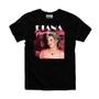 Imagem de Camiseta Básica Unissex Algodão Princess Diana Vintage Royal 90s Moda Oferta