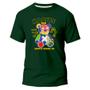 Imagem de Camiseta Básica Unissex Tecido Algodão Premium Urso Habits Color Streetwear Style