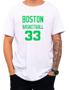 Imagem de Camiseta Basquete Boston Basketball Número 33 Esportiva