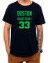 Imagem de Camiseta Basquete Boston Basketball Número 33 Esportiva