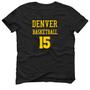 Imagem de Camiseta Basquete Cidade Denver Basketball número 15