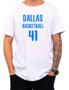 Imagem de Camiseta Basquete Dallas Basketball Número 41 Esportiva