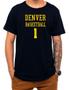 Imagem de Camiseta Basquete Denver Basketball Número 1 Esportiva