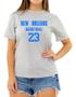 Imagem de Camiseta Basquete Feminina New Orleans Basketball Número 23