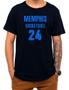 Imagem de Camiseta Basquete Memphis Basketball Número 24 Esportiva