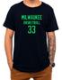 Imagem de Camiseta Basquete Milwaukee Basketball Número 33 Esportiva