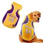 Imagem de Camiseta basquete nba los angeles lakers roupa pet cachorro gato grande porte