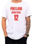 Imagem de Camiseta Basquete Portland Basketball Número 12 Esportiva