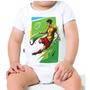 Imagem de Camiseta Bebê Manga Curta Estampado Time Futebol