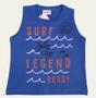 Imagem de Camiseta Bebê Regata Azul Surf - Fakini Kids