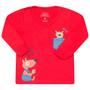 Imagem de Camiseta Bicho Bagunca Bebe Com Puff - 10030