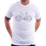 Imagem de Camiseta Bicicletas e Símbolos - Foca na Moda