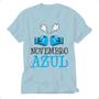 Imagem de Camiseta bigode novembro azul blusa campanha prevenção