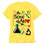 Imagem de Camiseta Biomedicina profissão blusa biomédico por amor