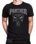 Imagem de Camiseta Black Panther Pantera Negra Camisa Geek Hero