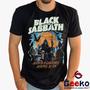 Imagem de Camiseta Black Sabbath 100% Algodão Rock Geeko