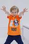 Imagem de Camiseta Bluey Bingo Halloween Toddler Boy Girl Orange 2T