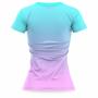 Imagem de Camiseta Blusa Feminina Academia Treino Fitness Camisa Dry Fit ante odor Caminhada Protecao UV50