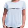 Imagem de Camiseta blusa feminina babylook ame-se manga curta Casual chic